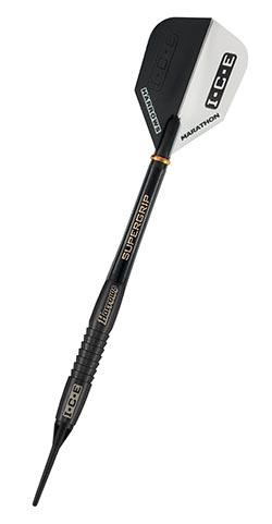 Fléchette pointe plastique Harrows Black Ice